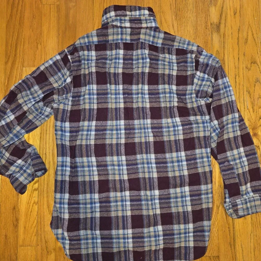 Pendleton Flannel Shirt - Men's L - VirginWool - Made In USA